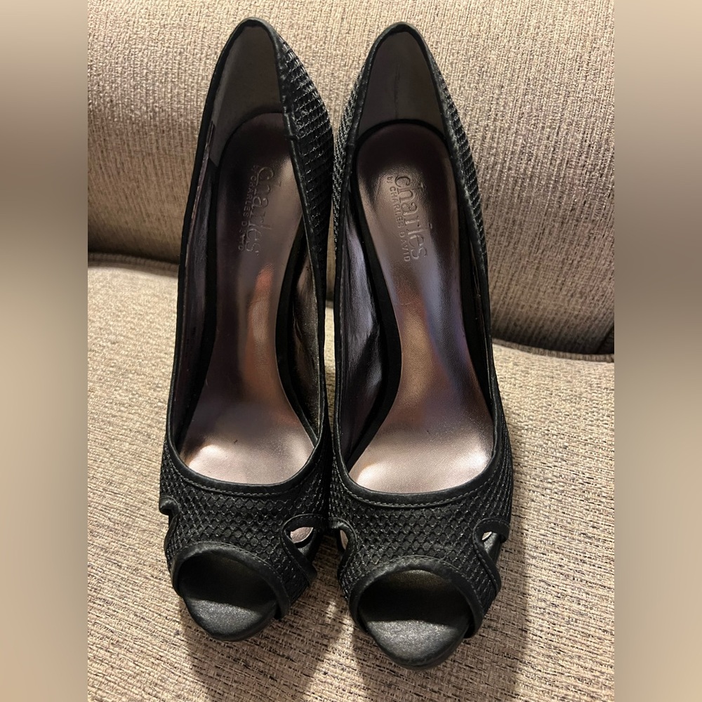 Charles David Black Heels